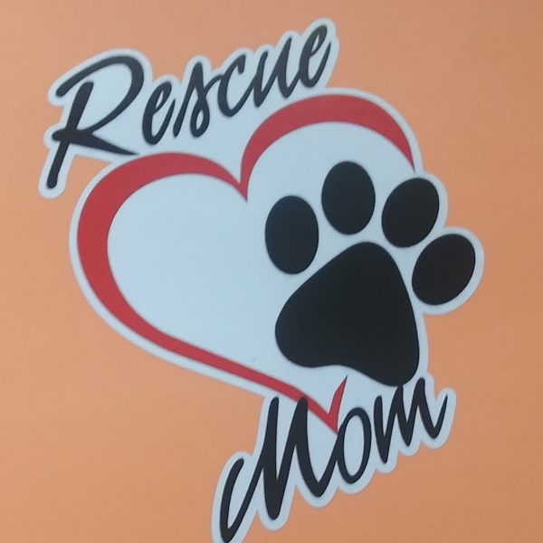 Rescue Mom Decal